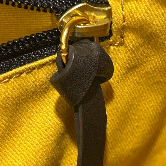 Mario Valentino Albina by Mario Leather Zebra Print Tote Bag - Picture 13 of 17